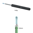 Cure de ouvido inteligente Bebird branca para cuidados com os ouvidos, dispositivo de higiene auricular eficiente e seguro.