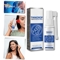 Spray de cuidado natural para os ouvidos Bemona, tratamento seguro para aliviar acufenos com fórmula suave.