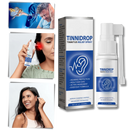 Spray de cuidado natural para os ouvidos Bemona, tratamento seguro para aliviar acufenos com fórmula suave.