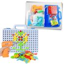 Conjunto de ferramentas de perícia com perceuse de mosaico da marca Bestchoiceproducts, ideal para jogos de destreza.