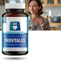 Suplemento probiótico da Better Body Co para fitness e nutrição, frasco com cápsulas em embalagem branca e azul.