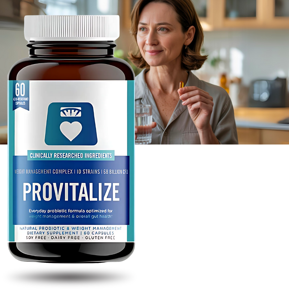 Suplemento probiótico da Better Body Co para fitness e nutrição, frasco com cápsulas em embalagem branca e azul.