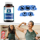 Suplemento probiótico da Better Body Co. para fitness e nutrição, frasco com cápsulas de probióticos para saúde intestinal.