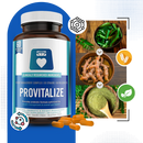 Suplemento probiótico da Better Body Co para fitness e nutrição, frasco com cápsulas de probióticos para saúde intestinal.