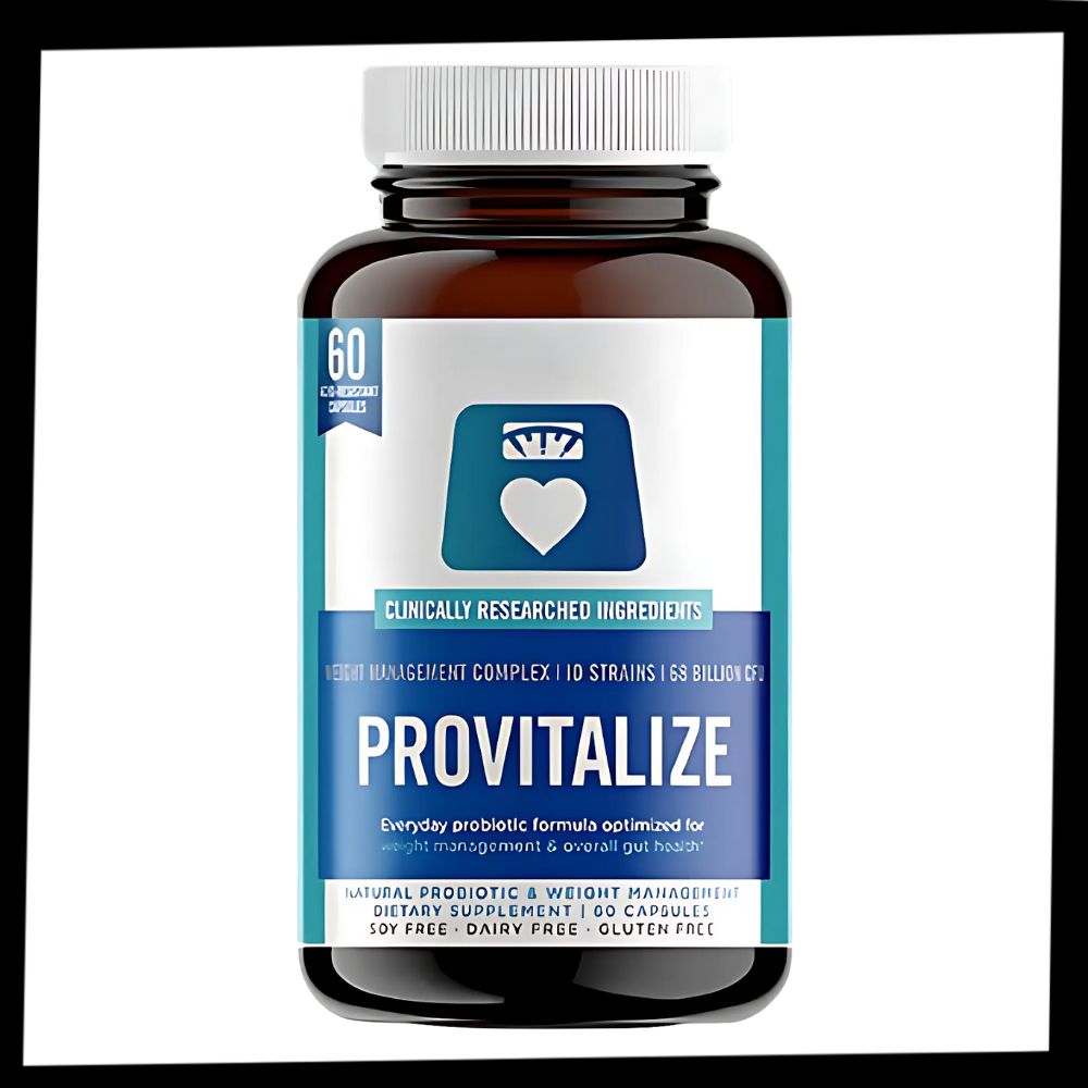 Complément alimentar probiótico da Better Body Co para fitness e nutrição, com cápsulas visíveis na embalagem branca.
