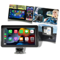 Sistema de navegação GPS Binize com tela multimídia sem fio e câmera para carro, sistema de navegação para veículos.