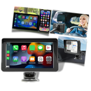 Sistema de navegação GPS Binize com tela multimídia sem fio e câmera para carro, sistema de navegação para veículos.