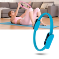 Anel de Pilates Yes4All para tonificação corporal, usado em exercícios de Pilates e yoga, com design compacto e ergonômico.