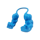 Acessório para gatos com braço de bodybuilder azul, fantasia divertida para pets, da marca Freecozyer.