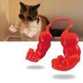 Acessório para gatos, fantasia de braço de fisiculturista para gatos, marca Freecozyer, com braços de musculoso em pelúcia.
