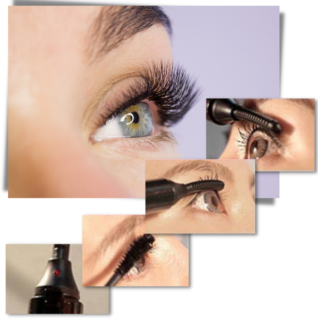 Curvador de cílios aquecido da Boolevard Cosmetics Ltd. para definir e realçar os cílios com facilidade.