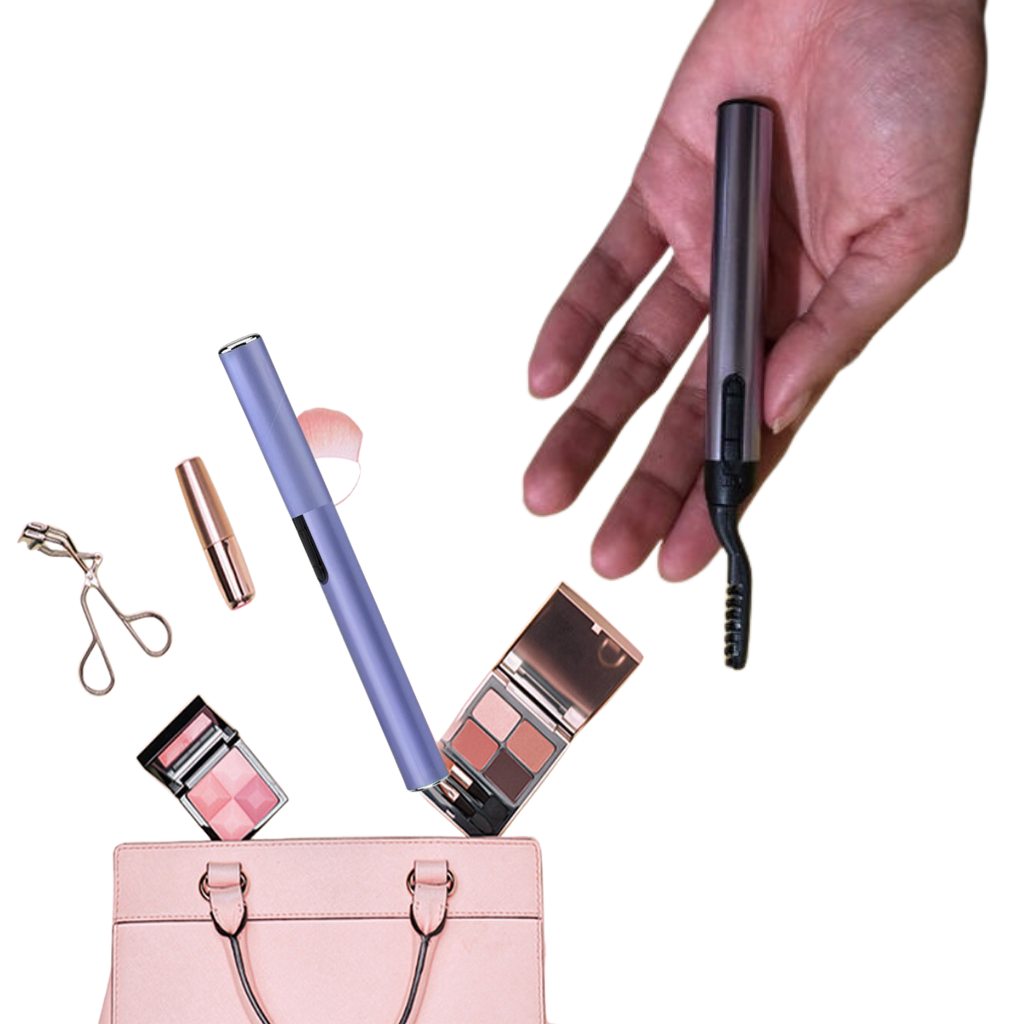 Lima de cílios aquecida da Boolevard Cosmetics Ltd. para definir e curvar os cílios de forma segura e eficaz.