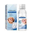 Kit de fausses dents reutilizáveis da Bouanq para cuidados bucais, com moldes realistas e confortável para uso temporário.