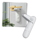Serrure para maçaneta de porta da Brandslc, verrous et loquets, segura e resistente para portas residenciais.