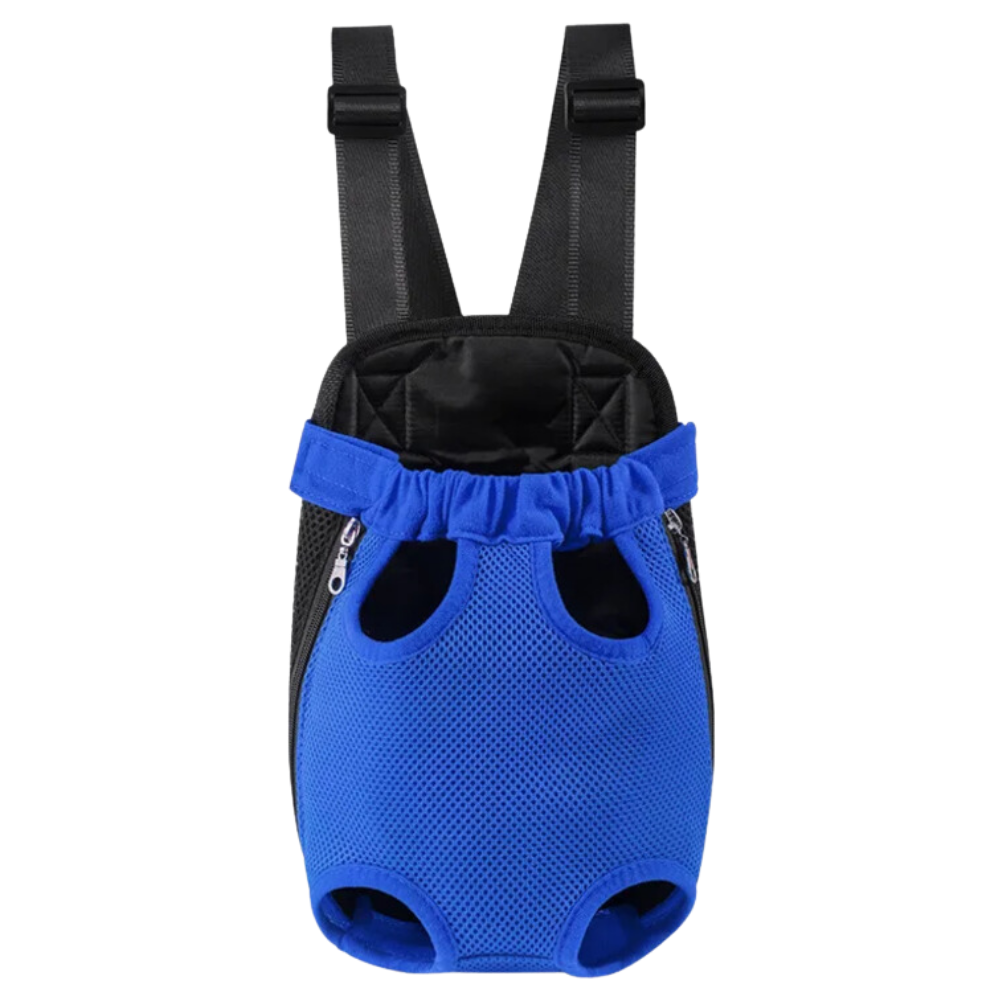 Saco de transporte respirável para gatos e cachorros da marca Anself, bolsa azul para animais de estimação.