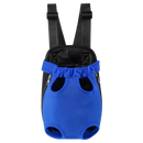 Saco de transporte respirável para gatos e cachorros da marca Anself, bolsa azul para animais de estimação.