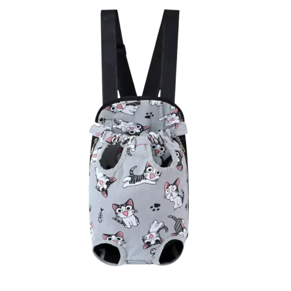 Saco de transporte respirável para gatos e cães da marca Anself, com tecido de lona para animais de estimação.