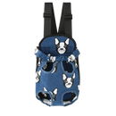 Saco de transporte respirável para gatos e cães, feito de lona, marca Anself, ideal para viagens com animais de estimação.