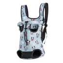 Saco de transporte respirável para gatos e cães da marca Anself, ideal para viagens com animais de estimação.