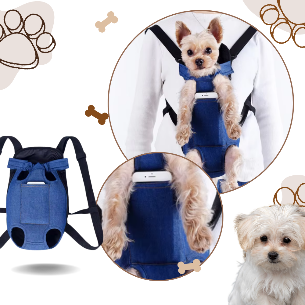 Saco de transporte respirável para gatos e cães, bolsa de transporte para animais de estimação da marca Anself, com ventilação.