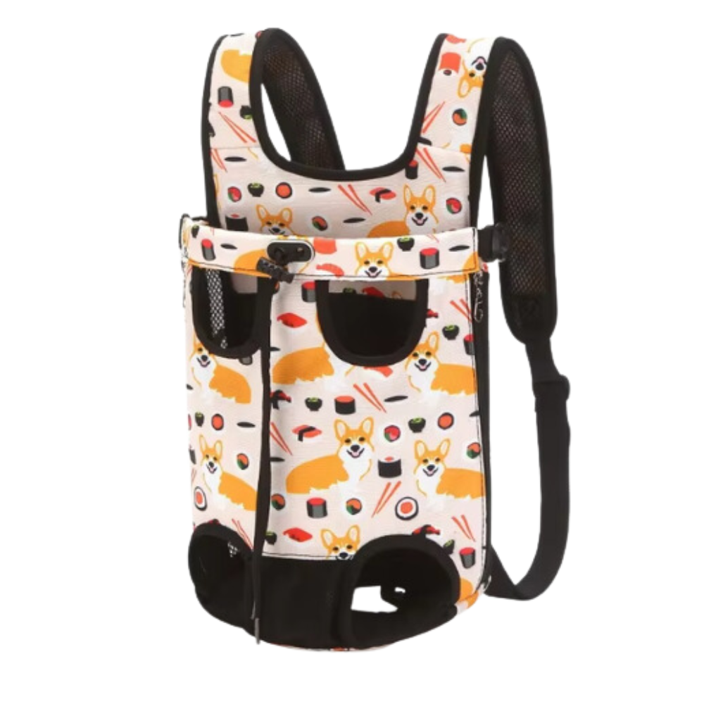 Saco de transporte respirável para gatos e cães, bolsa de transporte Anself com tela para ventilação e conforto.
