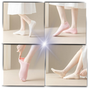 Meias ankle respirantes de algodão macio da Ozerty, confortáveis e de ajuste adaptável para uso diário.