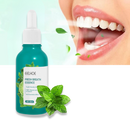 Purificador de hálito com sabor a menta, produto de cuidados bucais da marca Breatify, destaque na imagem.