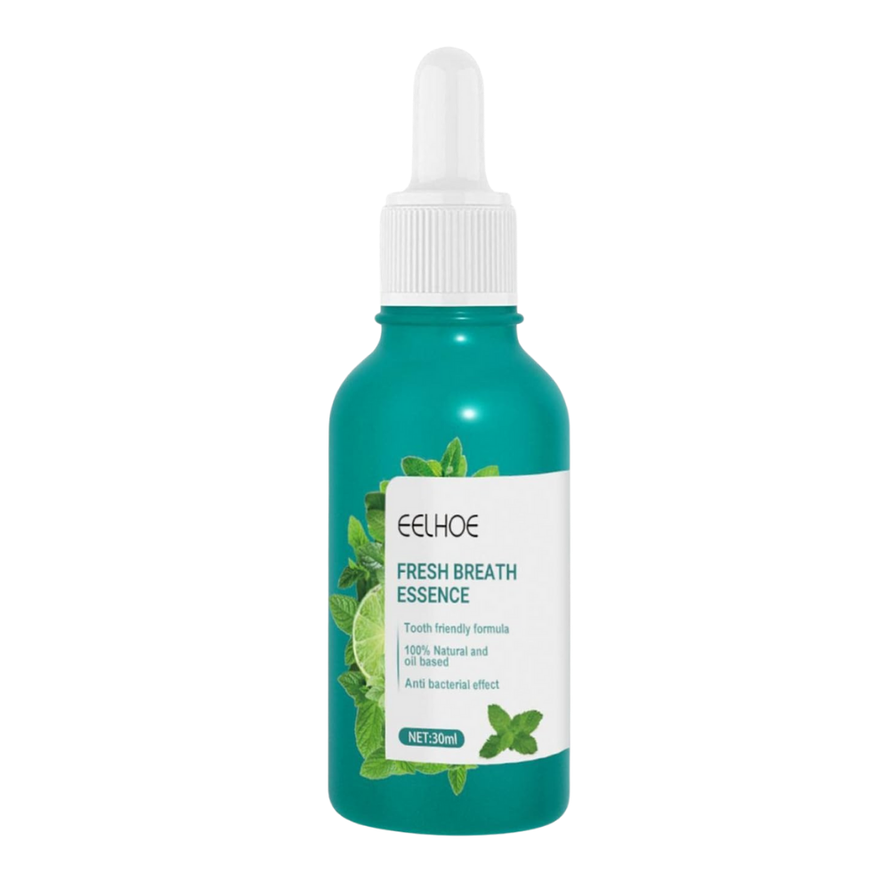 Purificador de hálito à menta da marca Breatify, produto de cuidados bucais para frescor e higiene oral.