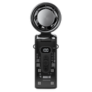 Mini ventilador turbo portátil Black da Holloyiver, dispositivo compacto de ventilação e resfriamento para uso pessoal.
