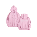 Suéter com capuz oversized cinza escuro para mulheres da Brop Anko, com mensagem motivadora, roupa de lazer confortável.