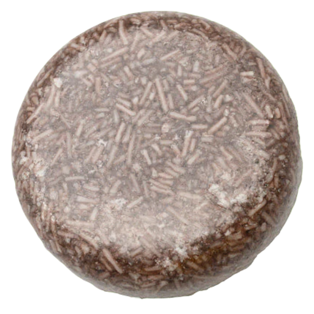 Sabonete capilar noircissant e hidratante da Bsmean, com ingredientes naturais para cabelos escuros e hidratados.
