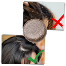 Sabonete capilar noircissant e hidratante da marca Bsmean, com ingredientes naturais para cuidados capilares.
