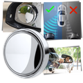 Miroir d'angle mort pour rétroviseur, pièce détachée Bsmean, rotation à 360°, pour voitures et motos, blanc.