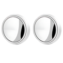 Miroir d'angle mort blanc pour rétroviseur, pièce détachée automobile Bsmean, rotation à 360° pour voitures et motos.