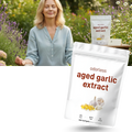 Gélules molles de Bulksupplements avec extrait d'ail biologique pour animaux de compagnie, en bouteille transparente.