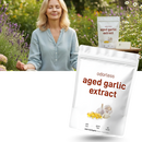 Gélules molles de Bulksupplements avec extrait d'ail biologique pour animaux de compagnie, en bouteille transparente.