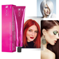 Shampooing colorante violeta Bull Tech para cuidados capilares, ideal para cabelos com tintura ou coloração temporária.