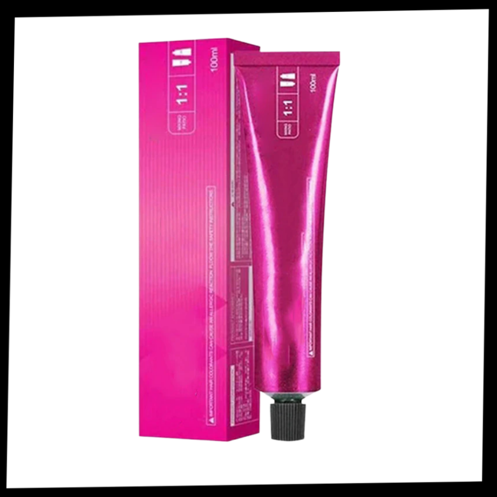 Shampooing colorante violeta Bull Tech para cuidados capilares, com fórmula nutritiva para cabelos coloridos e brilhantes.