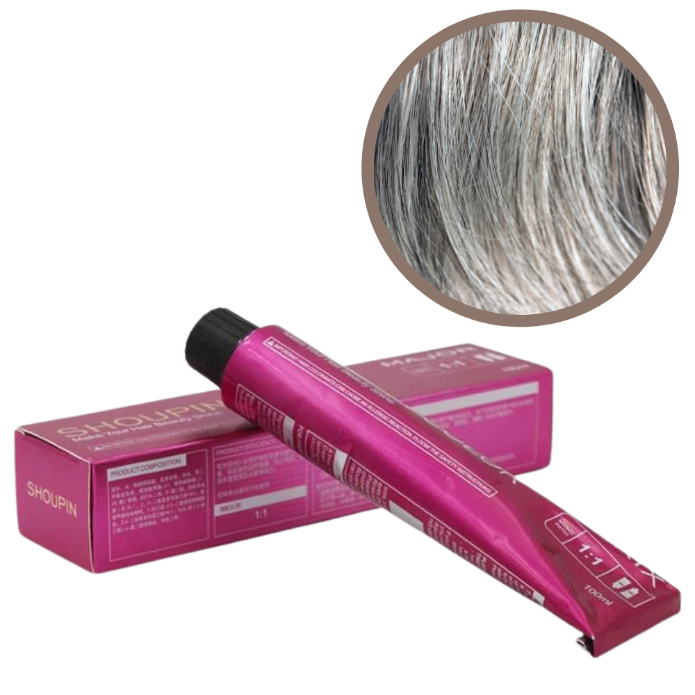 Shampooing colorante violeta da Bull Tech para cuidado dos cabelos, com fórmula que realça a cor e hidrata os fios.