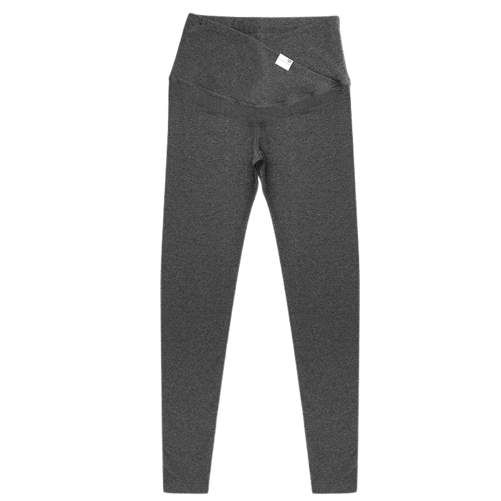 Legging de maternidade preta da Bumpstart, modelo para gestantes, tecido confortável, ajustado ao corpo, ideal para gravidez.