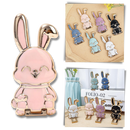 Suporte para telefone Bunny da Henry Store em várias cores, suporte de telefonia com design de coelhinho.