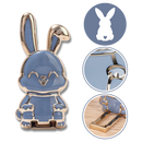 Suporte de telefone Bunny da Henry Store, suporte de telefone com design de coelho para leitura ou uso diário.