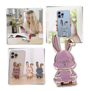 Suporte para telefone Bunny da Henry Store, suporte de telefonia com design de coelho, ideal para segurar smartphones com estilo.