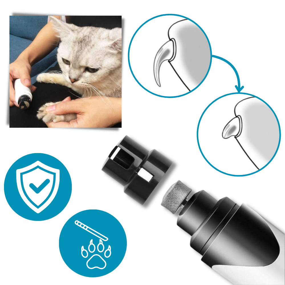 Coupe-ongles para animais de estimação Bxasdf, ferramenta de toilettage com lâmina de aço para aparar unhas de pets.