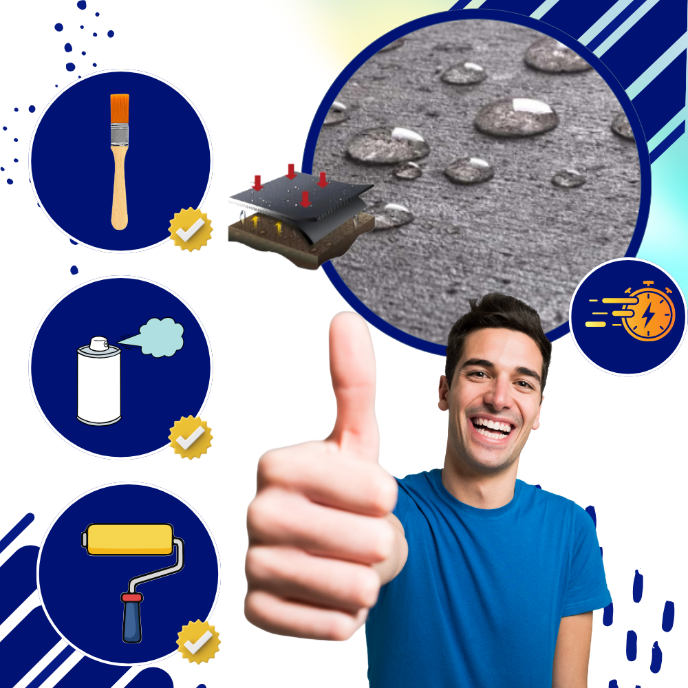 Spray selante impermeável multi-superfícies Byikun241, proteção e vedação para diversos materiais, aplicação fácil e eficiente