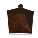 Capa de cobertura pesada com capuz da Posh Living, veste de lazer ao ar livre, tecido confortável e design acolhedor.