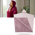 Manto de cobertura com capuz da Posh Living, veste de ar livre com peso para conforto e sensação de segurança.