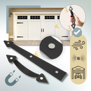 Kit decorativo magnético para portas de garagem, componente de quincailleria da marca Carlendan, para instalação fácil.