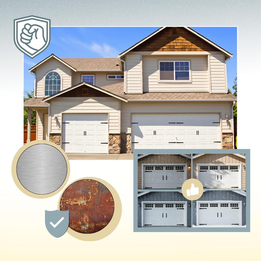 Kit decorativo magnético para portas de garagem Carlendan, ferramenta de quincaillerie para portas com elementos magnéticos.