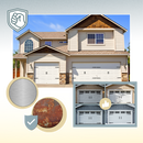 Kit decorativo magnético para portas de garagem Carlendan, ferramenta de quincaillerie para portas com elementos magnéticos.